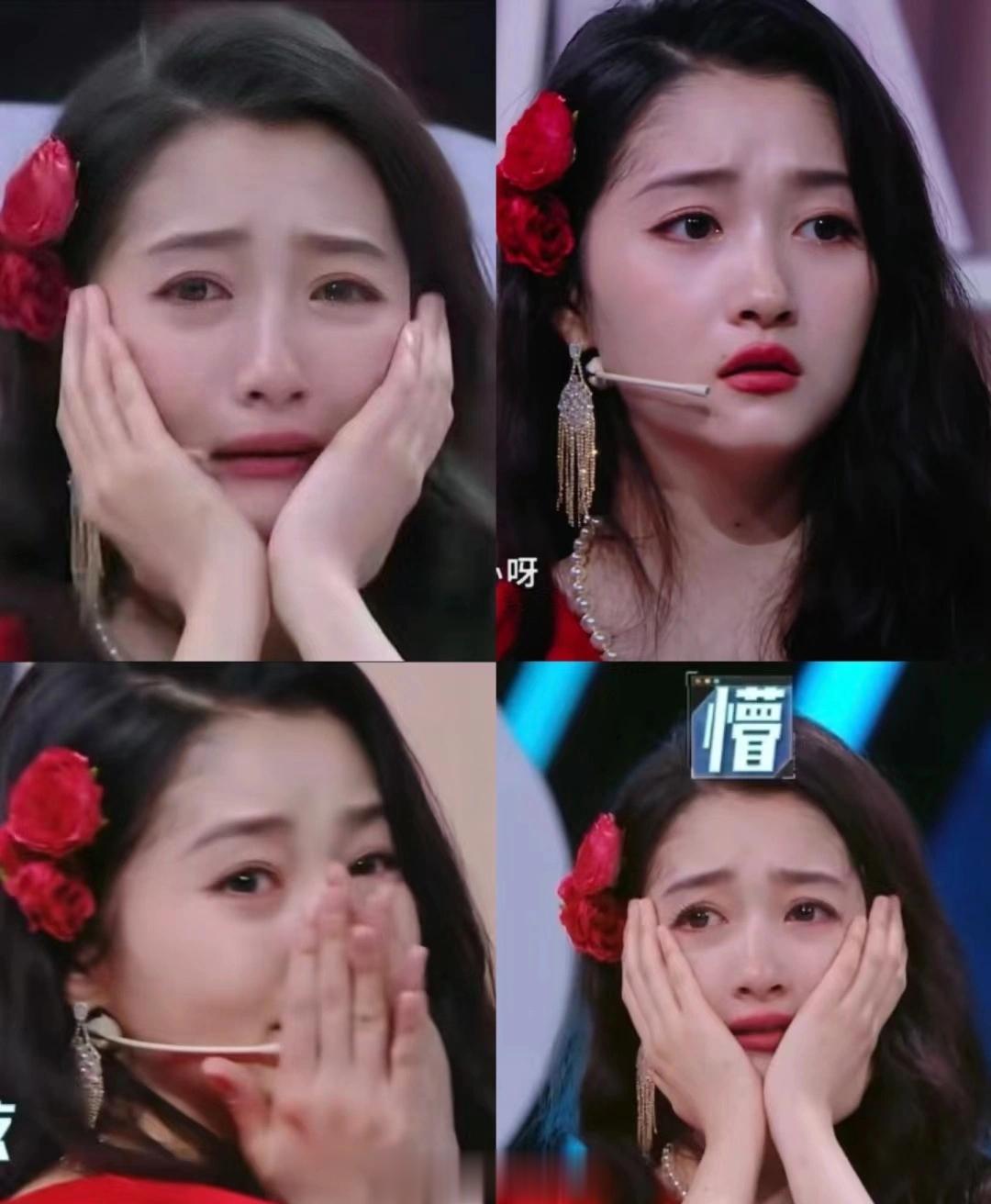 没想到有一天会怜爱关晓彤好可怜，过生日还要心惊肉跳，一脸懵的哭，惊喜和惊吓它不是