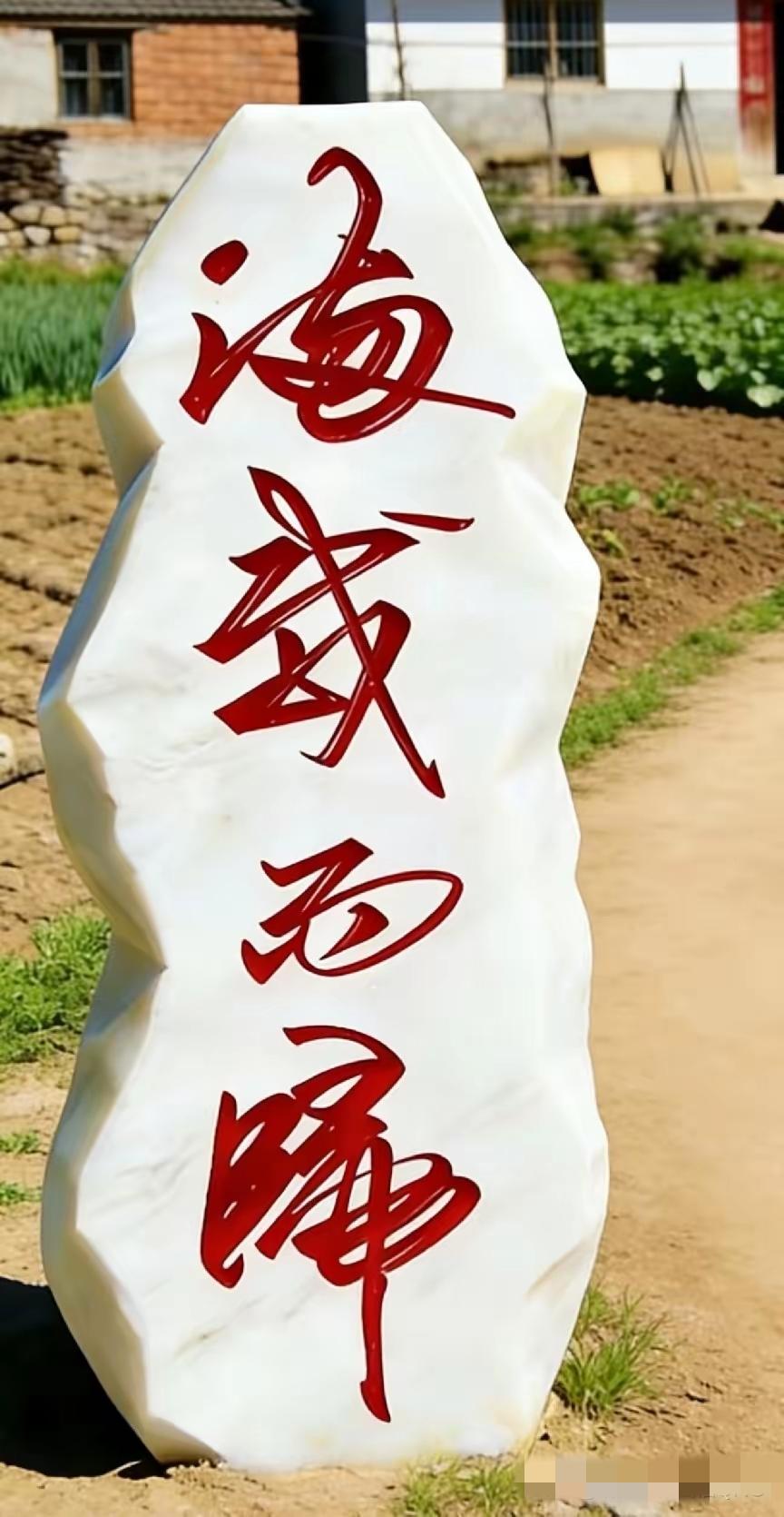 我敢说，谁能认出这四个字，绝对是书法高手。[赞]