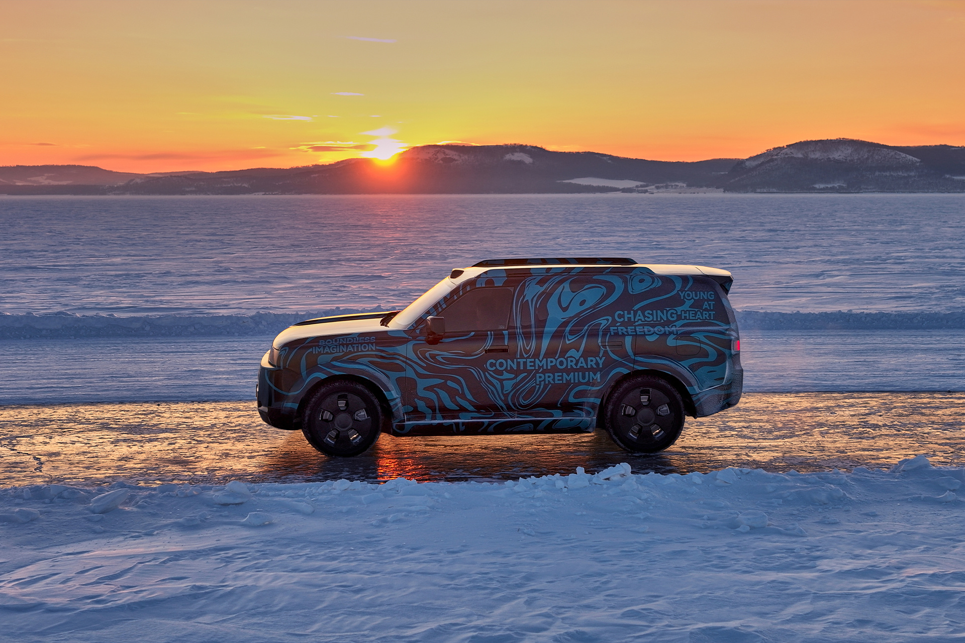 神行者冬测谍照曝光，作为发现神行和神行者二代双车主，非常震撼，硬派方盒子在冰天雪