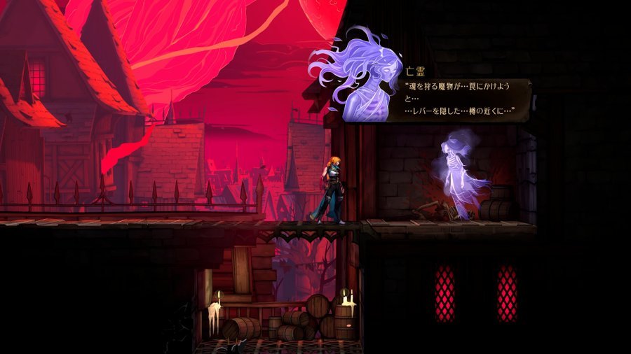 《恶魔城：贝尔蒙特之诅咒》中遇到的幽灵有时候会给予萝丝冒险的提示