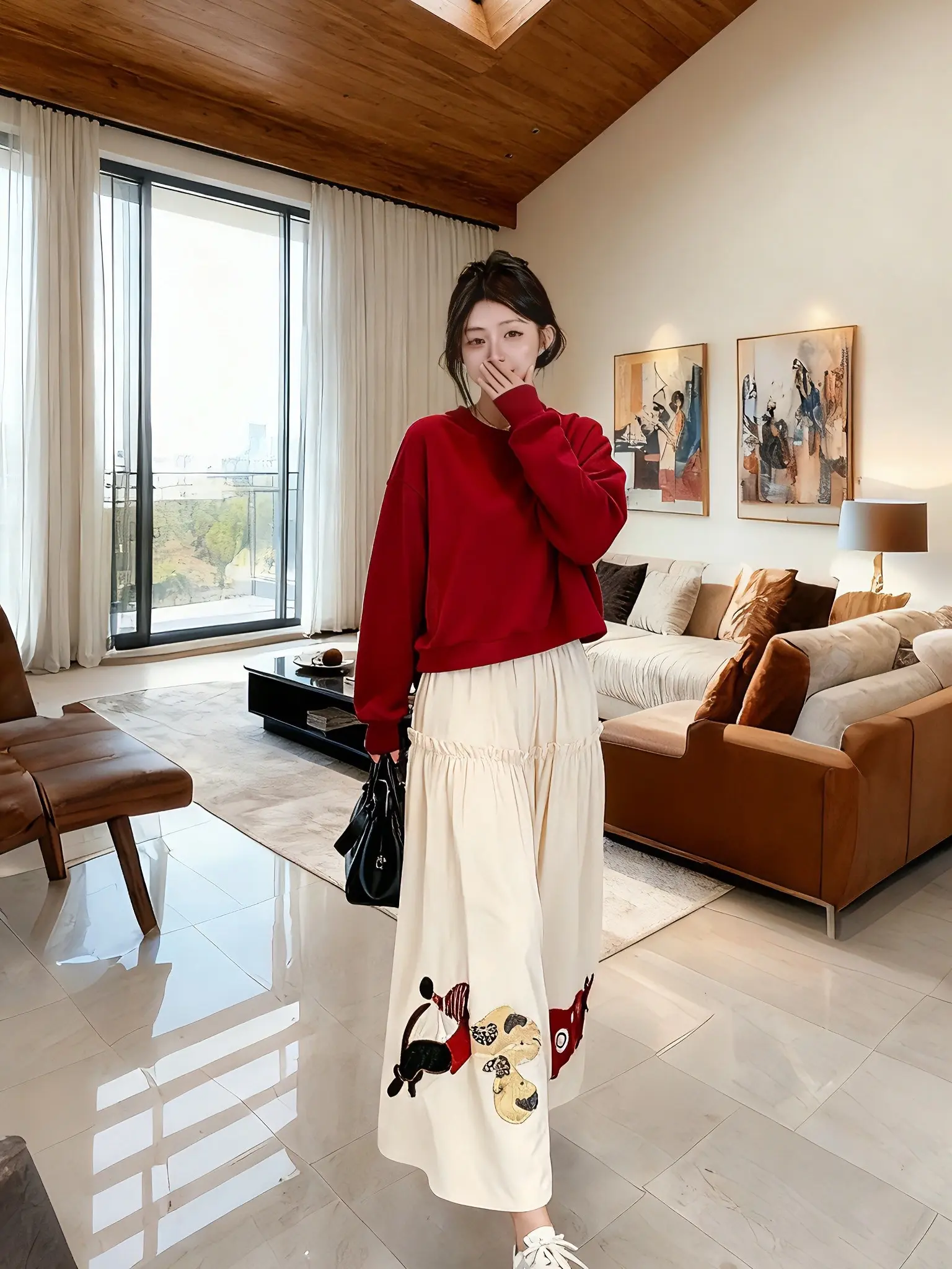 约会穿搭 温柔穿搭 漂亮衣服 这也太好看了