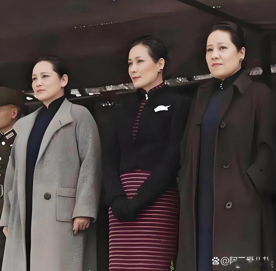 这才是宋霭龄、宋庆龄和宋美龄的真容，可不是演员演的。这张超珍贵的老照片摄于上世纪
