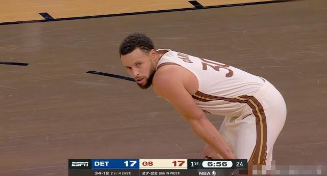 勇士当家球星库里真是太可惜了！今天勇士在主场以124：131不敌活塞，值得一提的