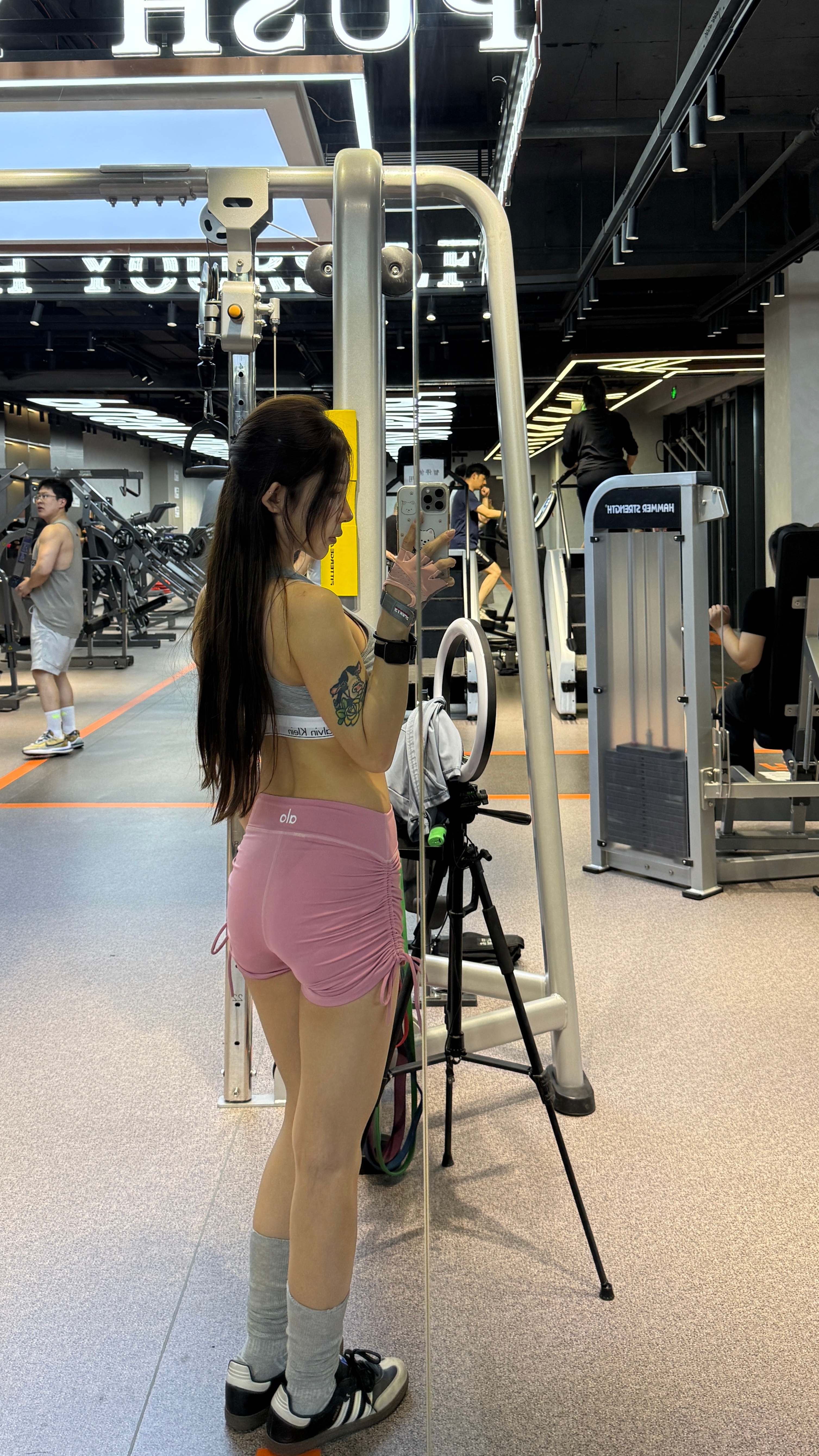 想成为薄肌女孩的每一天