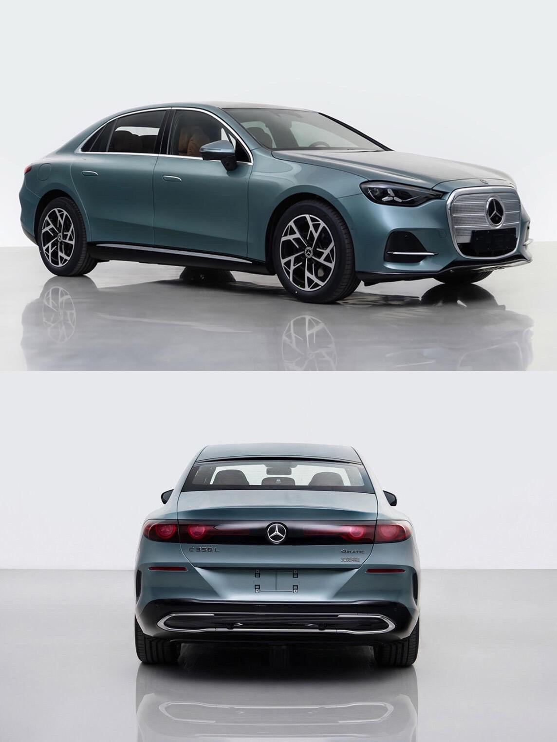 全新纯电奔驰C级申报了C350L双电机4。