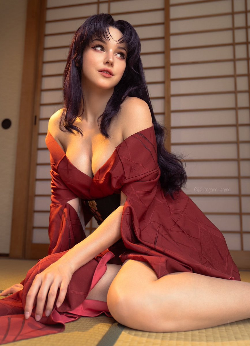 EVA 葛城美里驾到！居然是和服状态！（x：shirogane__sama）ev