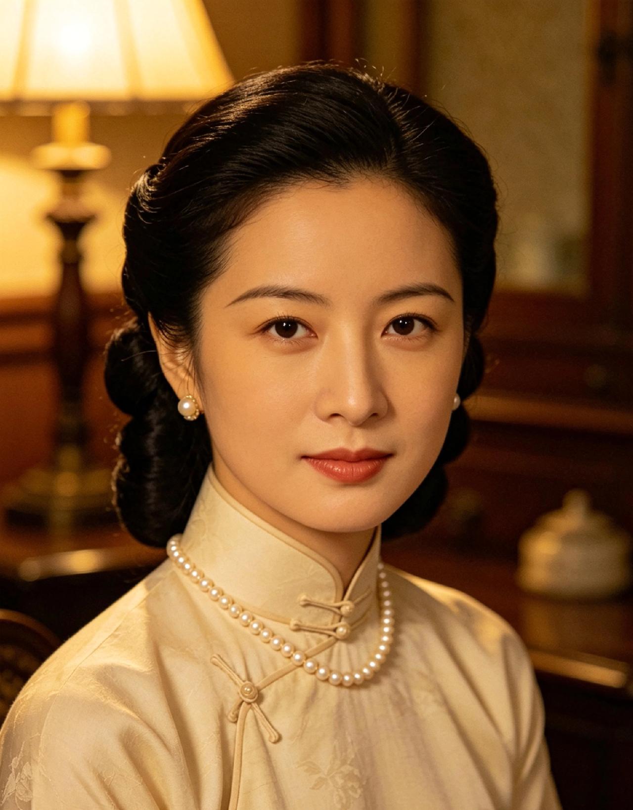 绝美赵媞：颜倾民国惊鸿影 韵伴汉卿绝代姿
 
张学良夫人赵媞，眉凝远山含黛，目漾