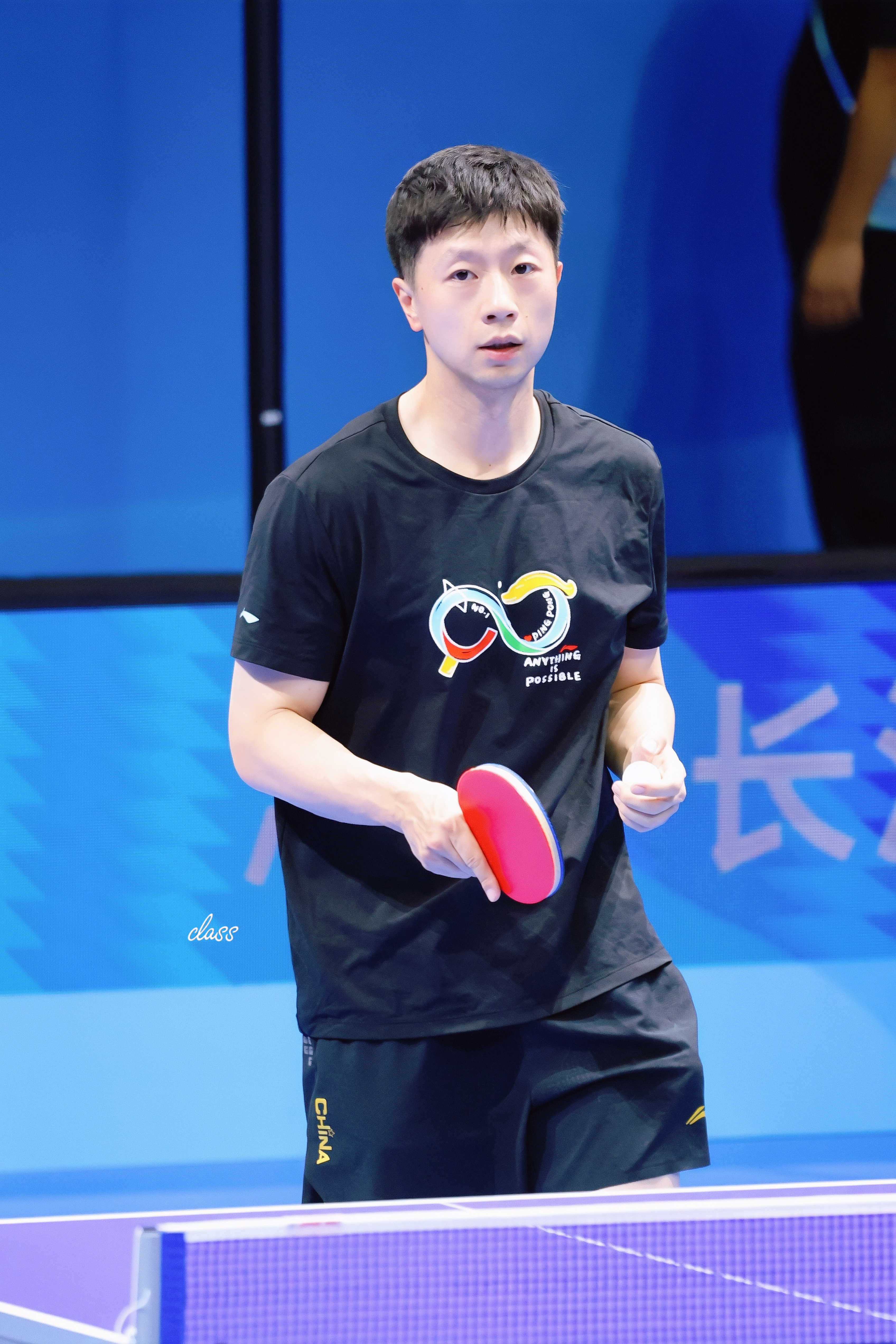 鞍山小马马龙全锦赛加油 20260716 赛前训练就这个双圈♾️龙好爽的logo
