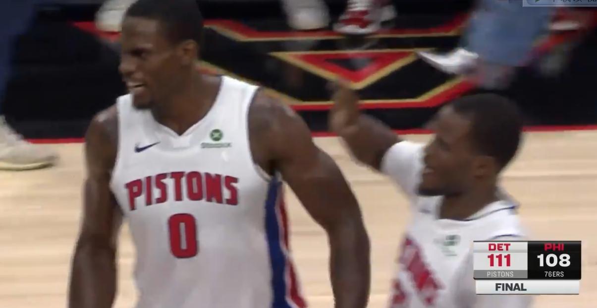 25-26赛季NBA常规赛，活塞111-108险胜76人，比赛最后时刻马克西投丢