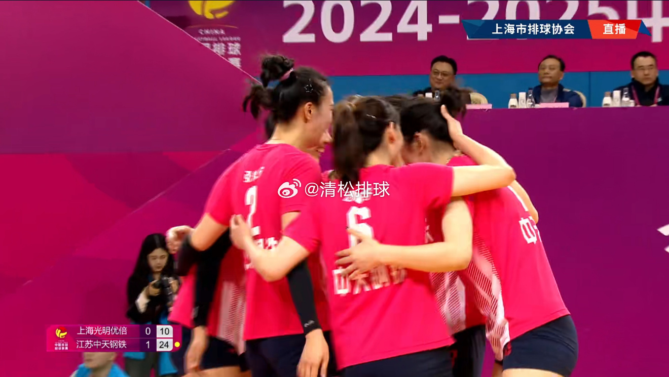 2024-2025中国女排超级联赛A级总决赛冠亚军决赛第一回合上海光明优倍vs江