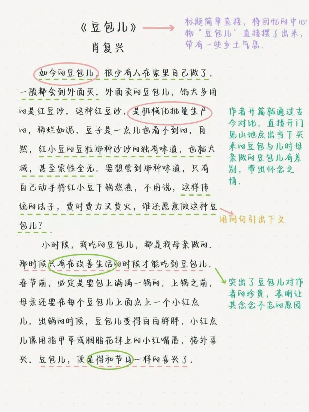 肖复兴散文教程✨纸媒美食文章写作秘籍❗️