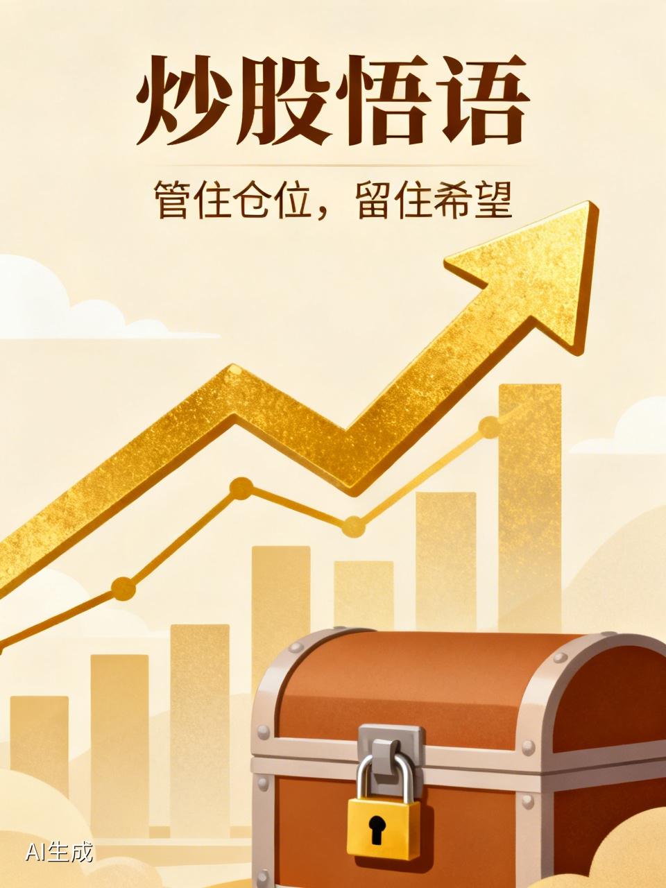 炒股这些年，我悟明白一件事：想从市场里把钱带走，靠的不是猜涨跌，是管住仓位。
