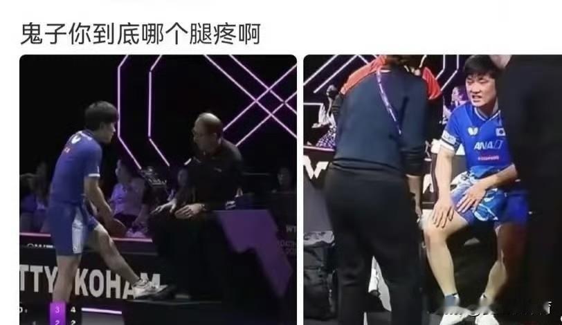 许昕说张本智和的医疗暂停！在王楚钦第6局刚要起势气时，张本智和马上叫医疗暂停，向