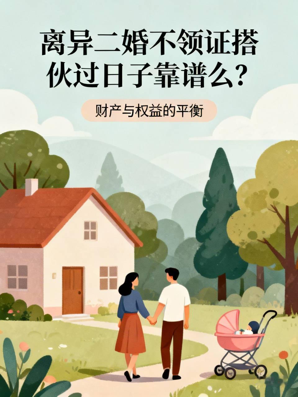 离异二婚不领证搭伙过日子靠谱么? 离异二婚不领证搭伙过日子，这事儿真得好好掂量掂