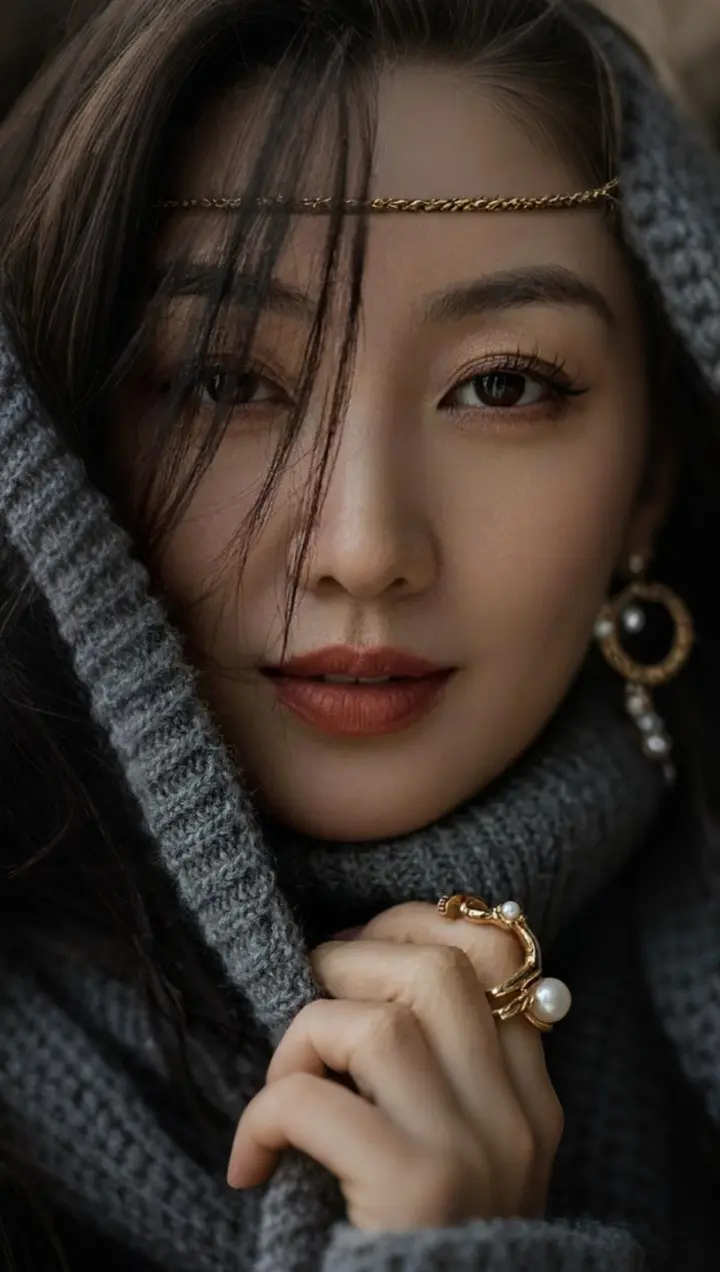 毛衣近照