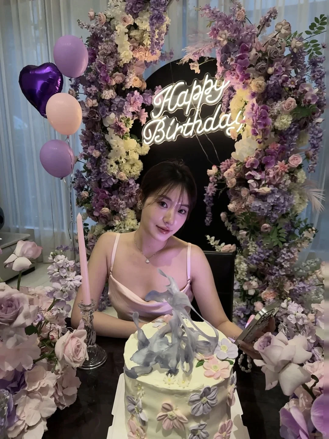 🎂HBD to me💜被爱包围着 很难不快乐！😊