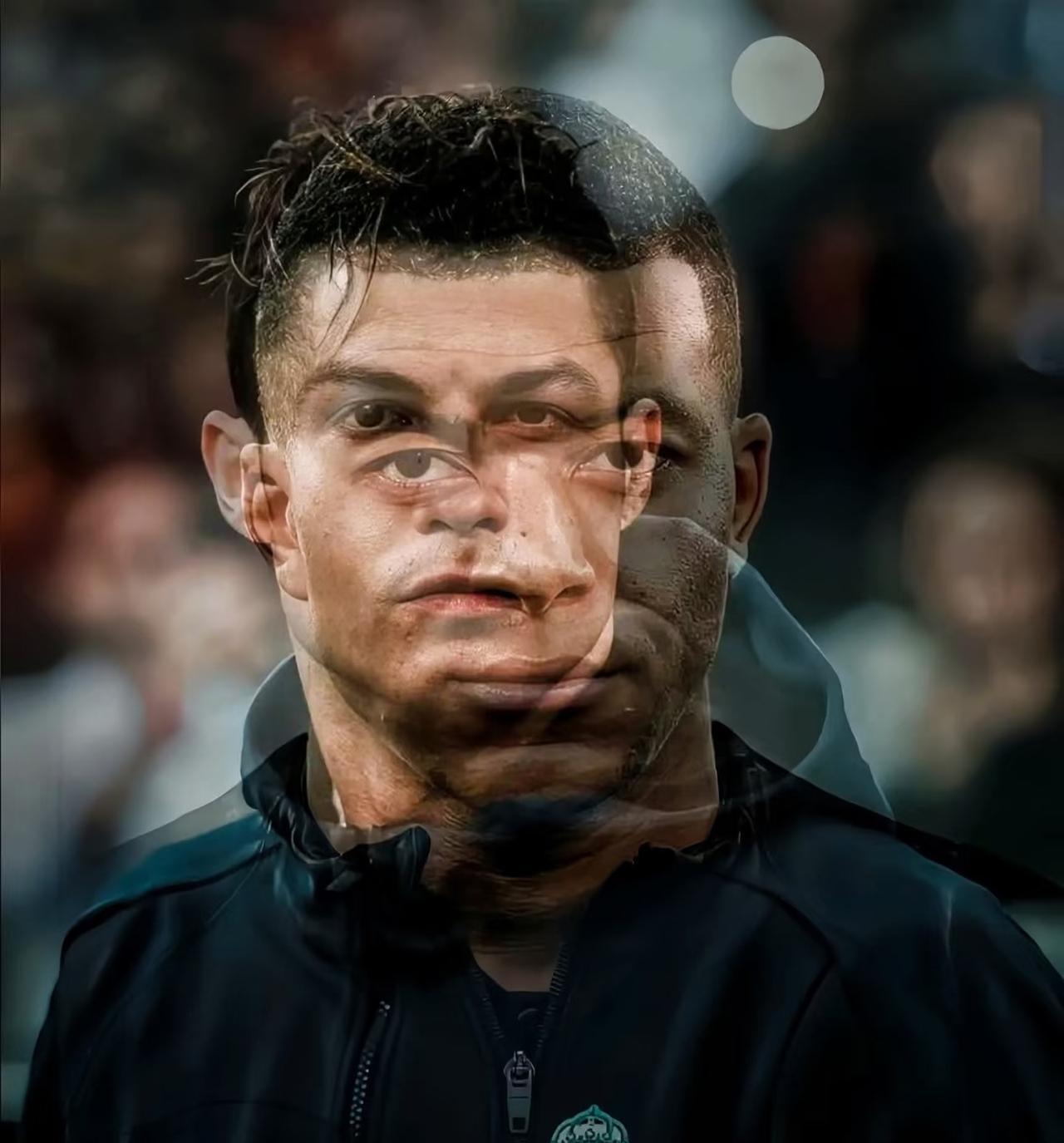 这张合影里藏着皇马未来十年的权力交接。
你第一眼看到C罗和姆巴佩，但真相藏在第二