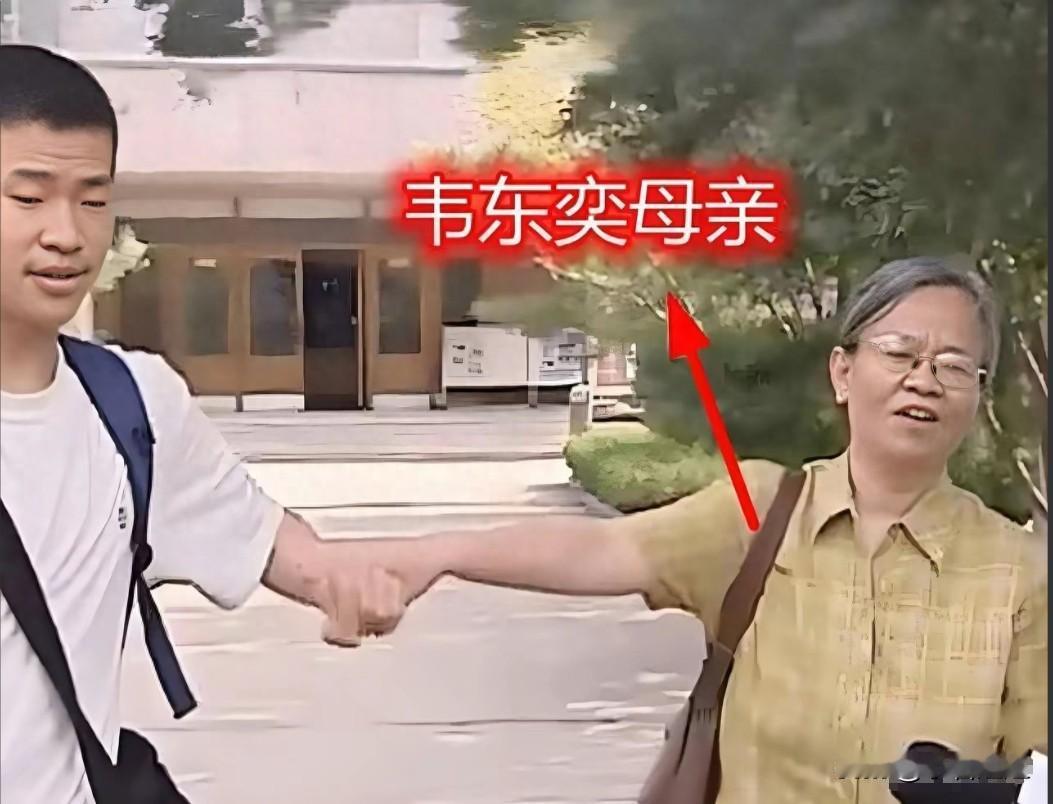 这是北大韦神的亲妈！
说实话，这气质别说韦东奕，全网家长看了都得服。

60岁女