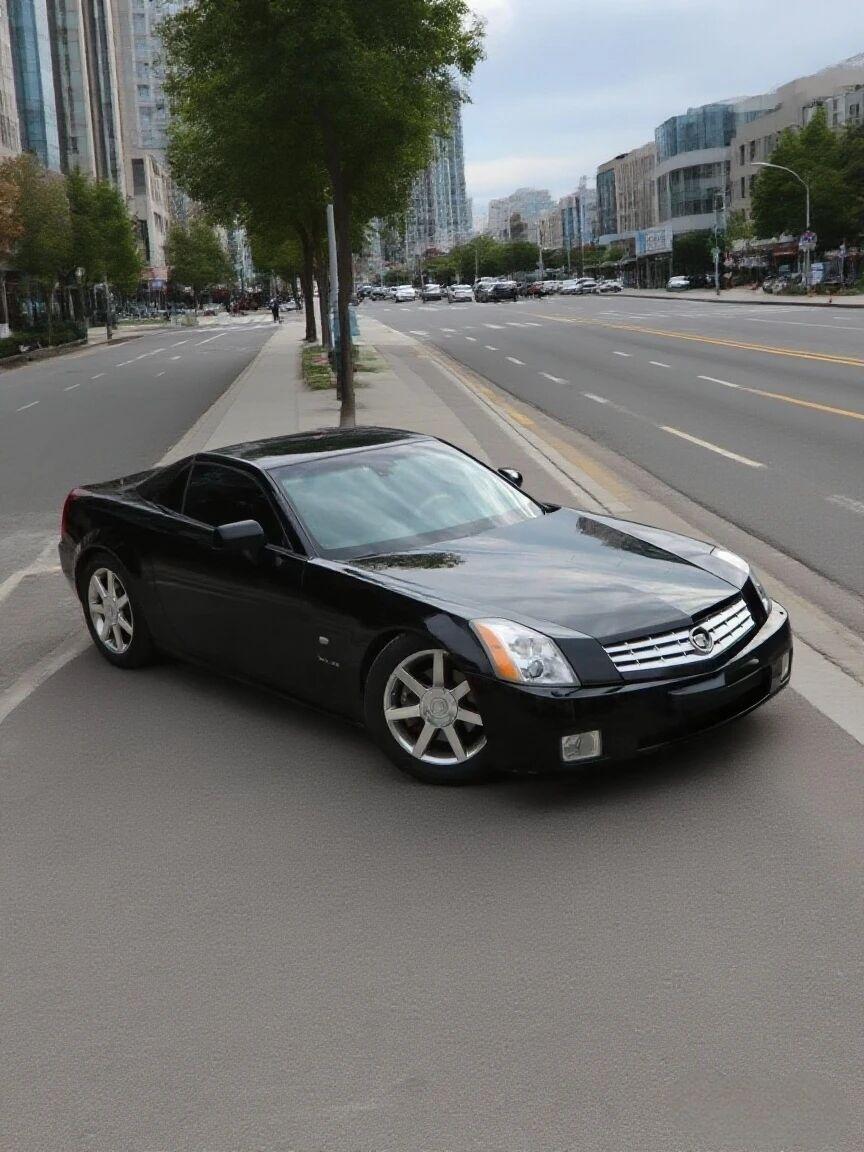 美式V8暴力美学！凯迪拉克XLR它是凯迪拉克的旗舰跑车，和雪佛兰科尔维特共享平台