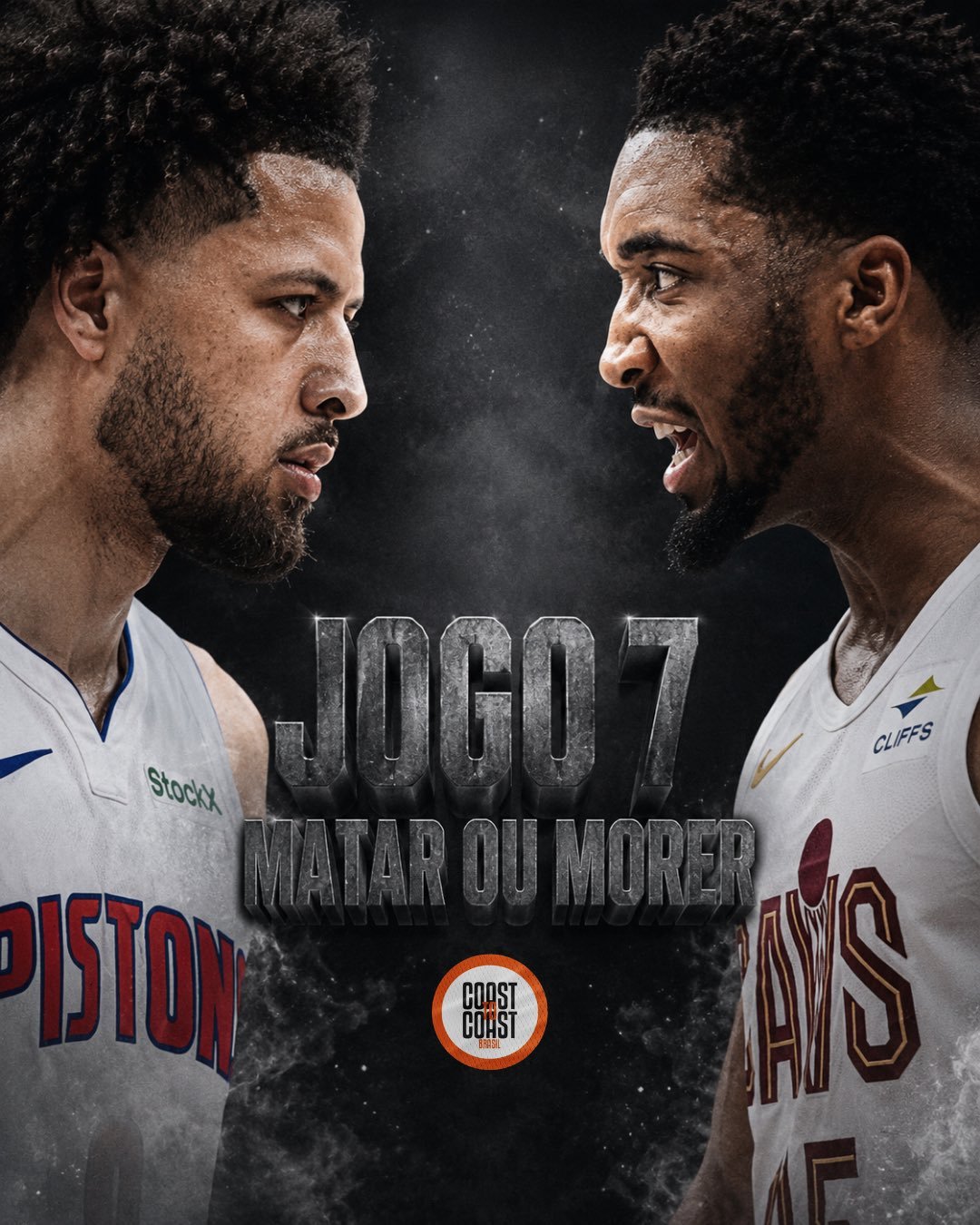 精彩的来了 骑士活塞抢七大战开始了 看球地址👉网页链接nba季后赛骑士vs活塞