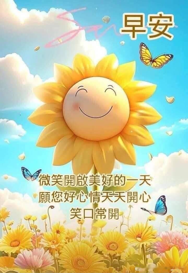 早上好 