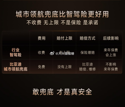 技术实力铸就底气！开启全民城市领航时代！比亚迪以“双兜底”承诺引领智驾安全新高度