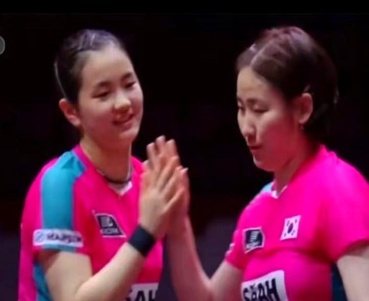 乒乓球混合团体世界杯第二轮循环赛，韩国队VS法国队。

这场比赛的胜负由第五场女