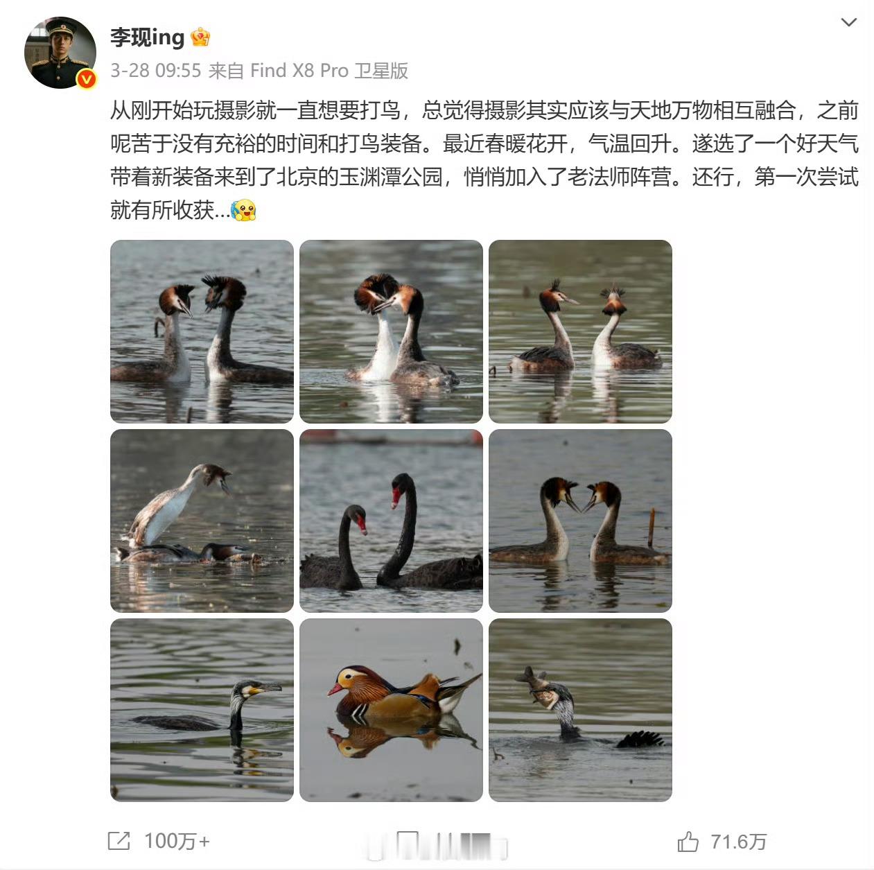 【李现拍鸟成公务员省考面试题】官方回应李现拍鸟成公务员省考面试题5月28日，内蒙