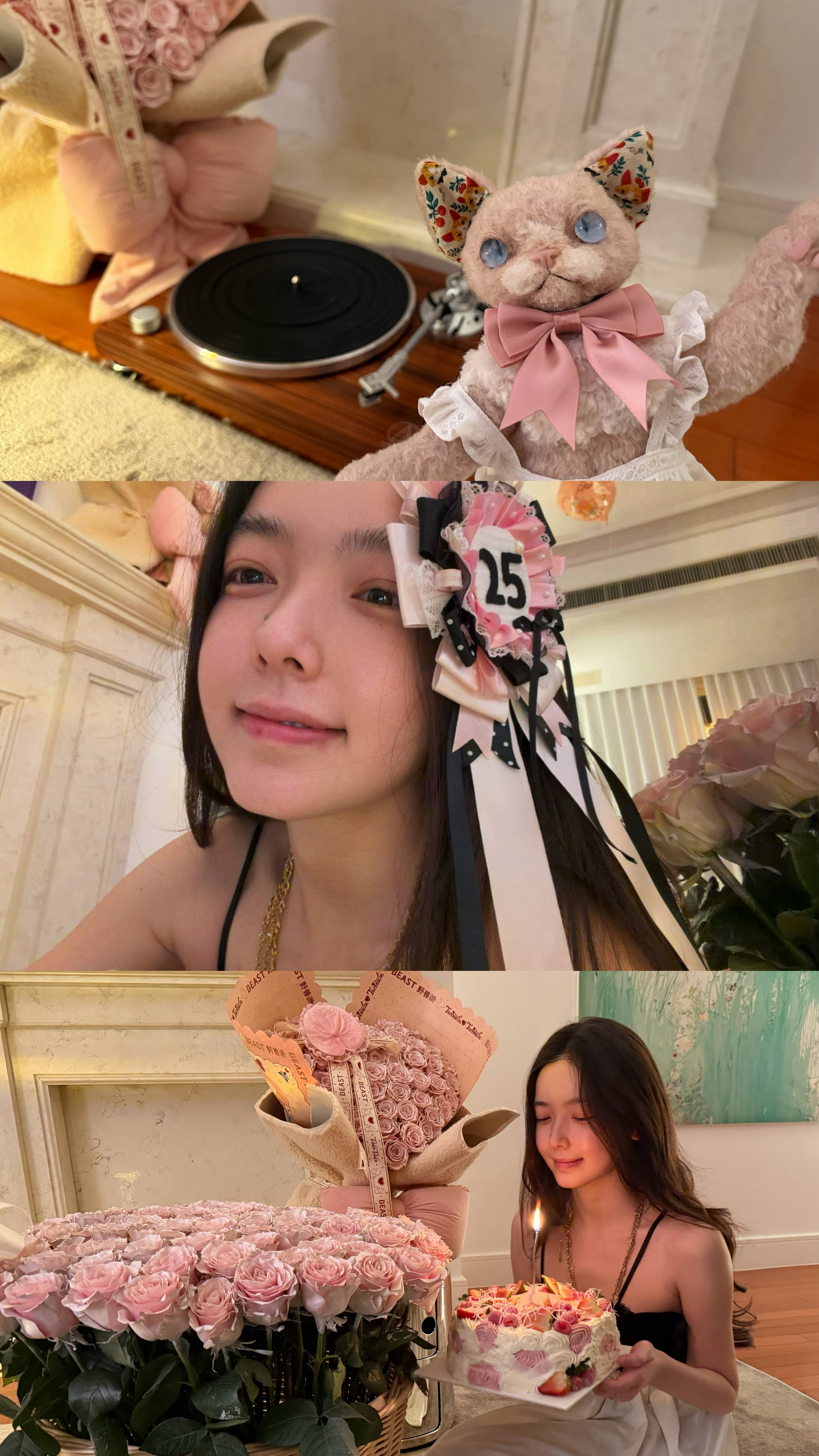 被鲜花 美女和爱围绕的生日🎂（好幸福啊啊啊啊啊啊啊啊啊啊啊啊生日
