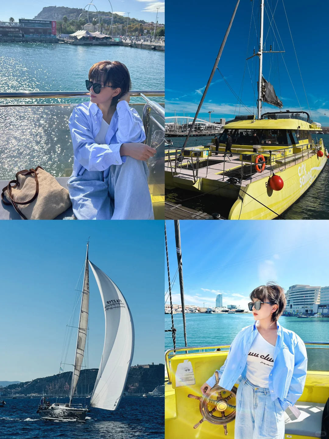 🌊 巴塞海上，美洲杯帆船赛，我来了！