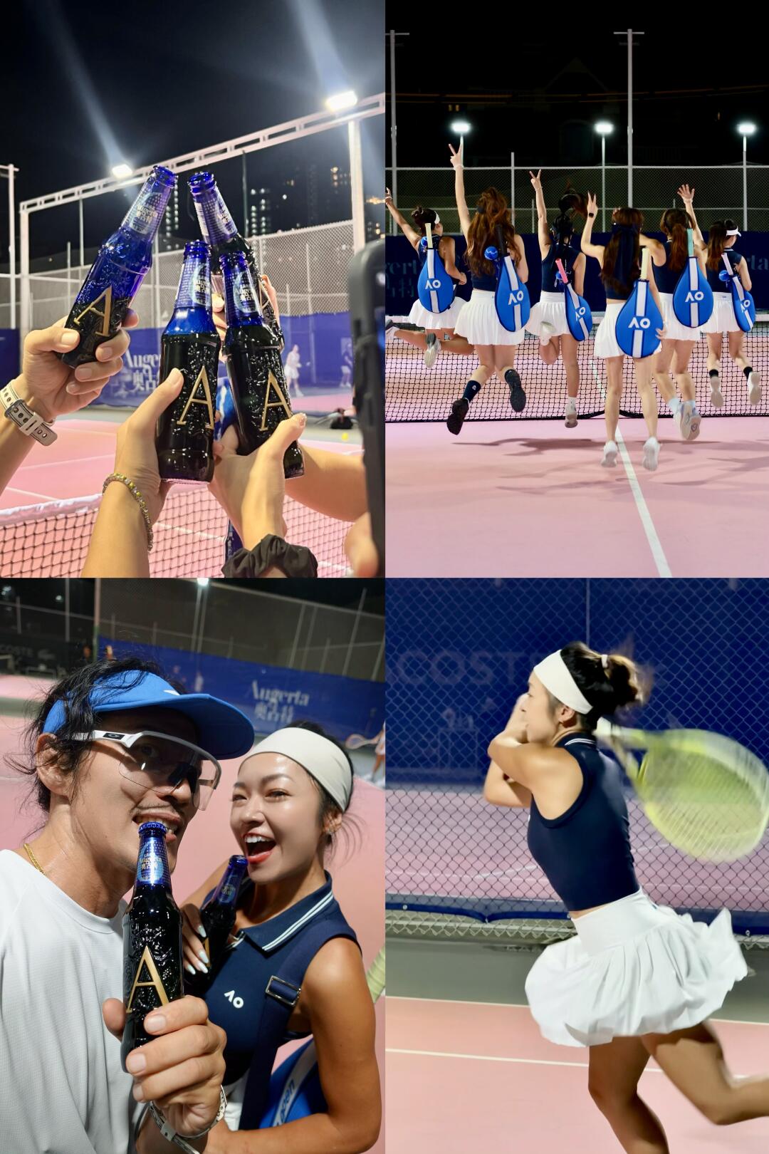 还有什么比畅快喝🍺畅快打🎾更爽的球局呢😜
