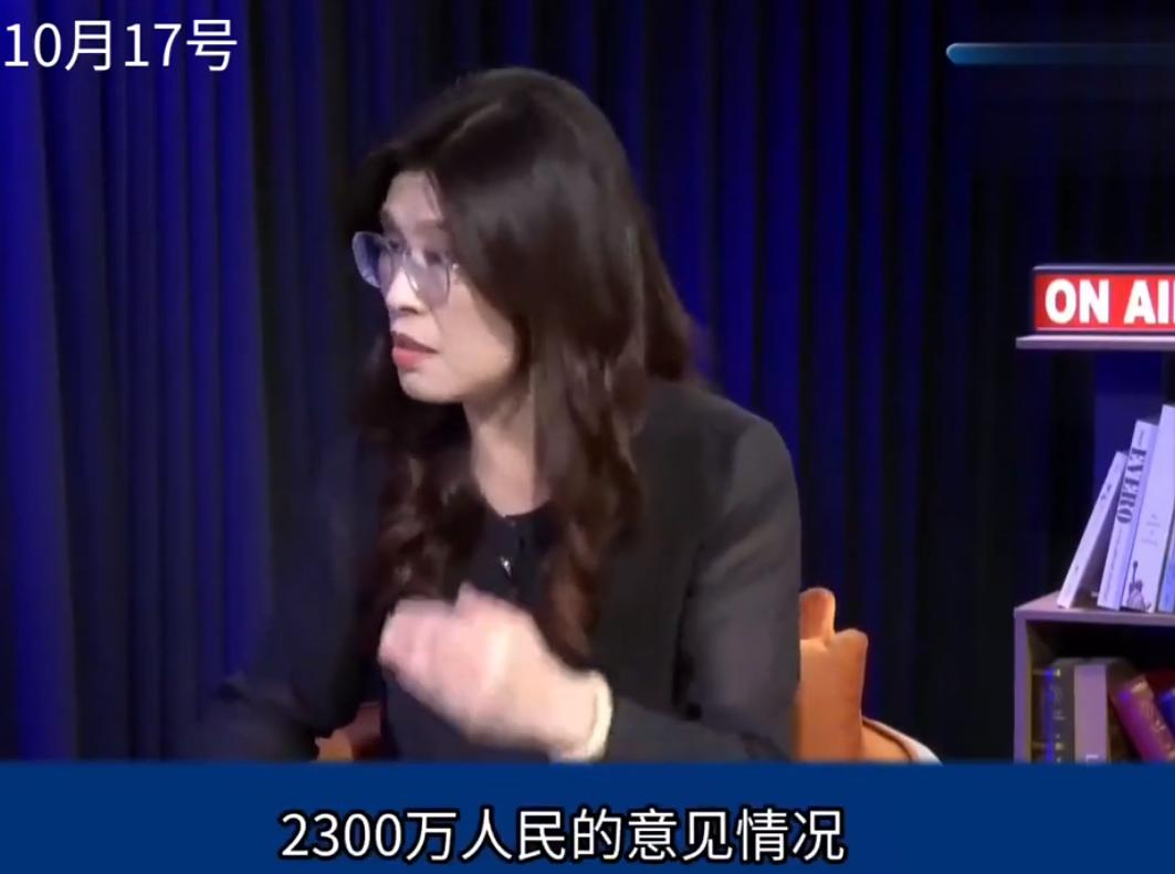 四 问 郑 丽 文！！！

郑丽文在采访里说的那番话，着实让人听着别扭。主持人问