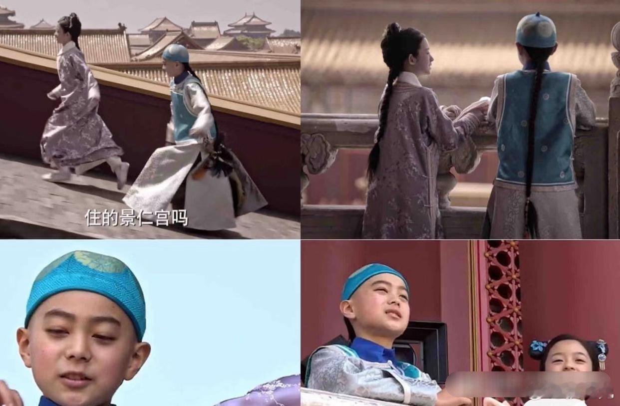 听说“你的嘴真大呀”这一幕本来是那两个小演员拍好了都，她让删了自己亲自拍，然后华