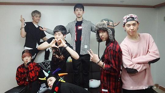 GOT7[超话]GOT7考古 GOT7 140318 Starcast ​​​