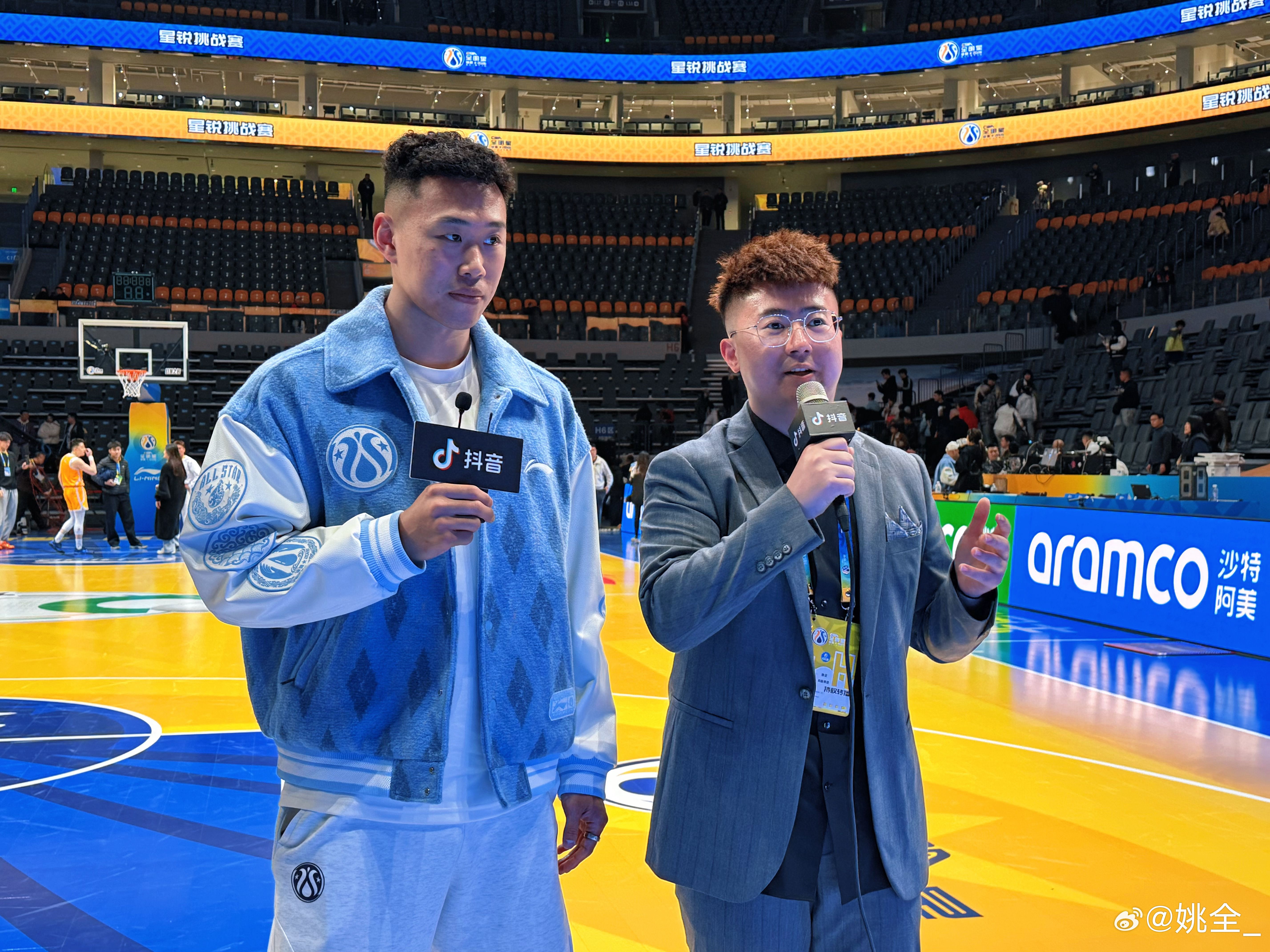 CBA全明星周末流水不争先，争的是滔滔不绝；三个赛季参与CBA转播工作，全部入选