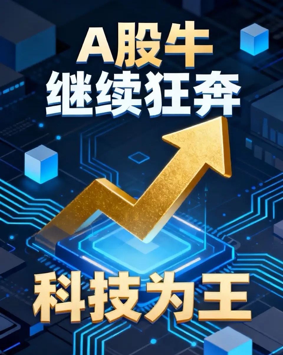历时新高，最后的狂欢？A股牛继续狂奔，科技为王，在昨日利空之下，通胀抬头，担忧加