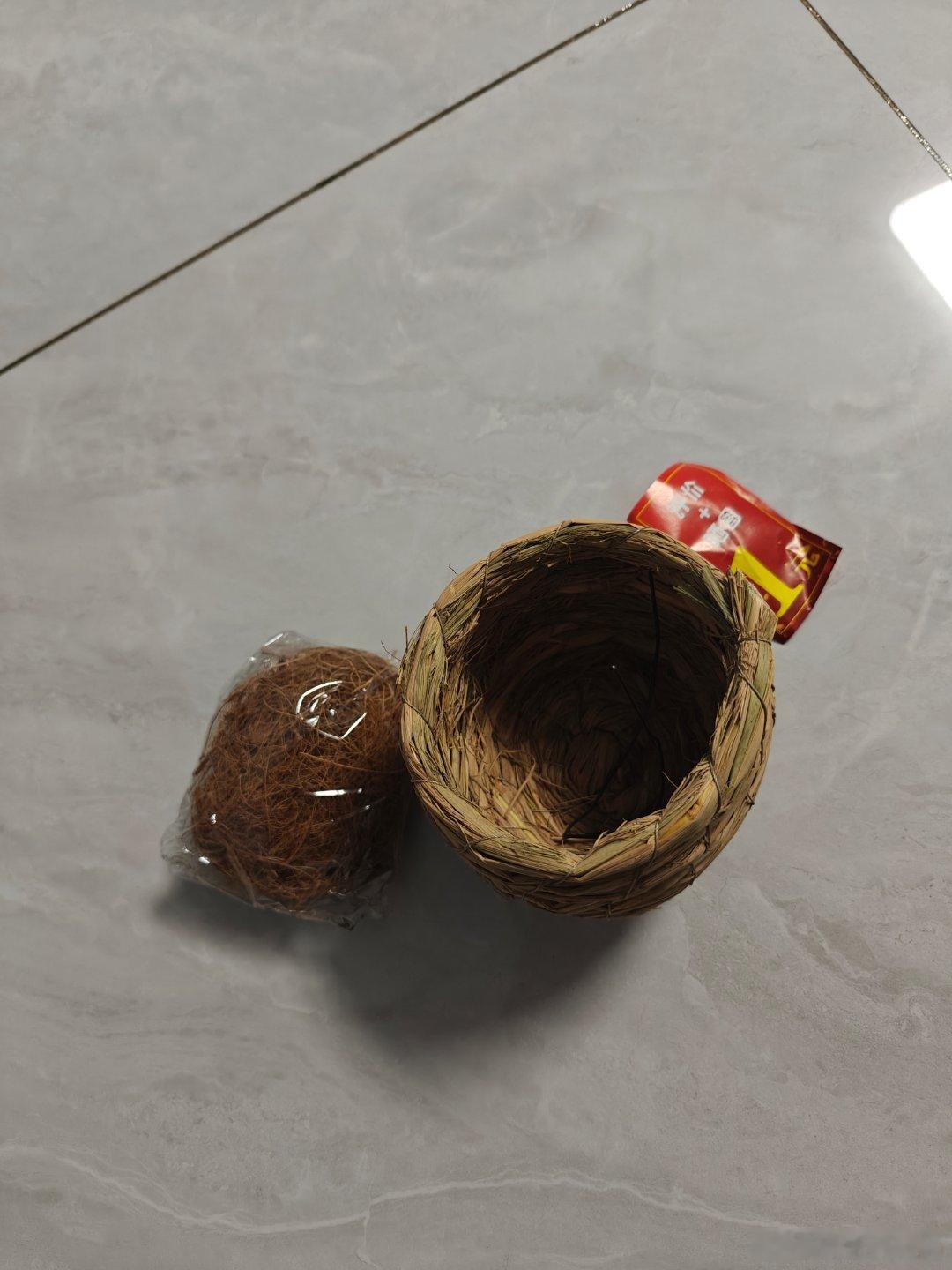 给珍珠鸟安个家喽！ ​​​