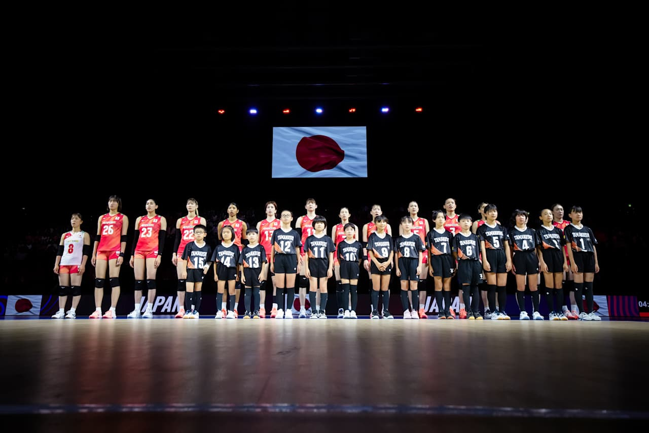 巴西女排🇧🇷 3-1 🇯🇵日本女排 【25-20、19-25、25-19