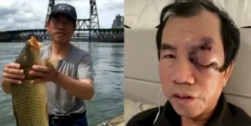 2015年，富翁梁新民带着大笔积蓄移民到了美国。在那里，他每天钓鱼、游泳，生活舒