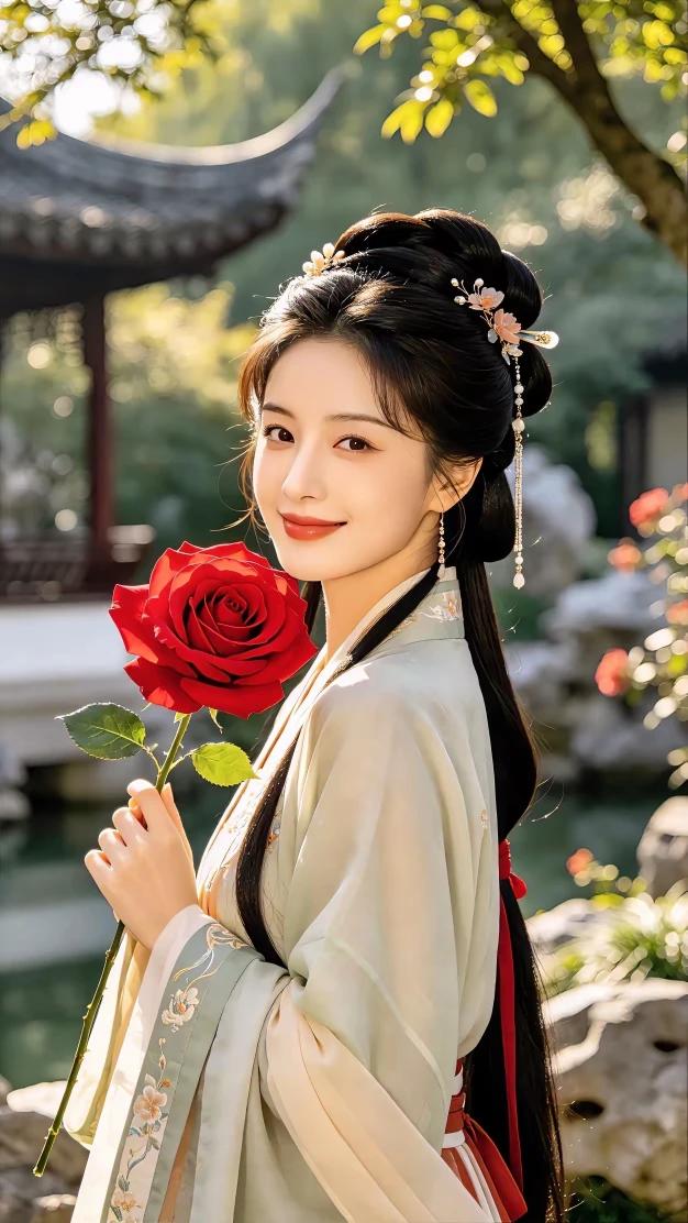 【夜窗竹影】
 作者/淡淡兰花香
 夜深人静不闻更，
独对孤灯意自宁。
弯月半窗