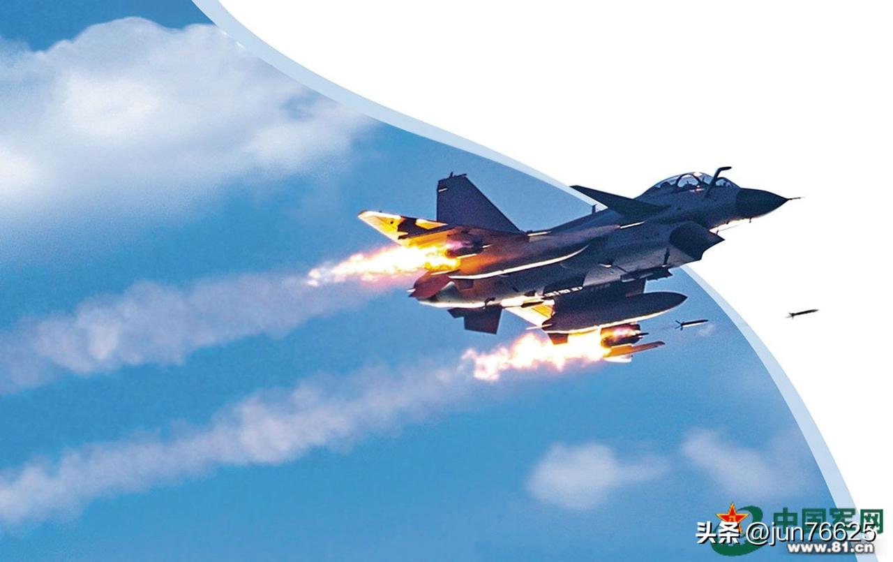 近日，空军某部进行实弹地靶射击训练，参加训练的有歼-10C和歼-10S两种战斗机