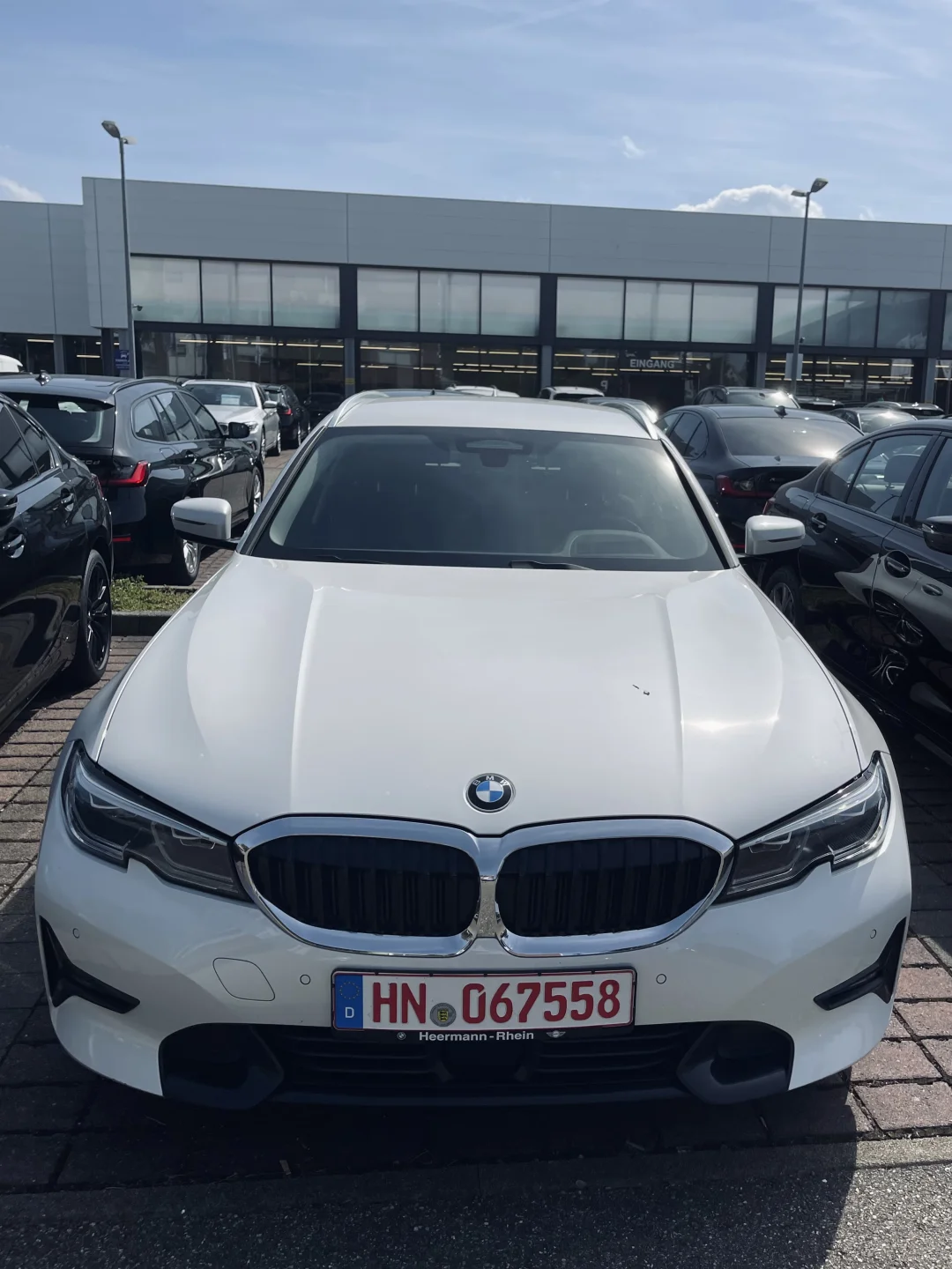 🇩🇪给热到鞋底拉丝的客户🔥验了一台冰雹车