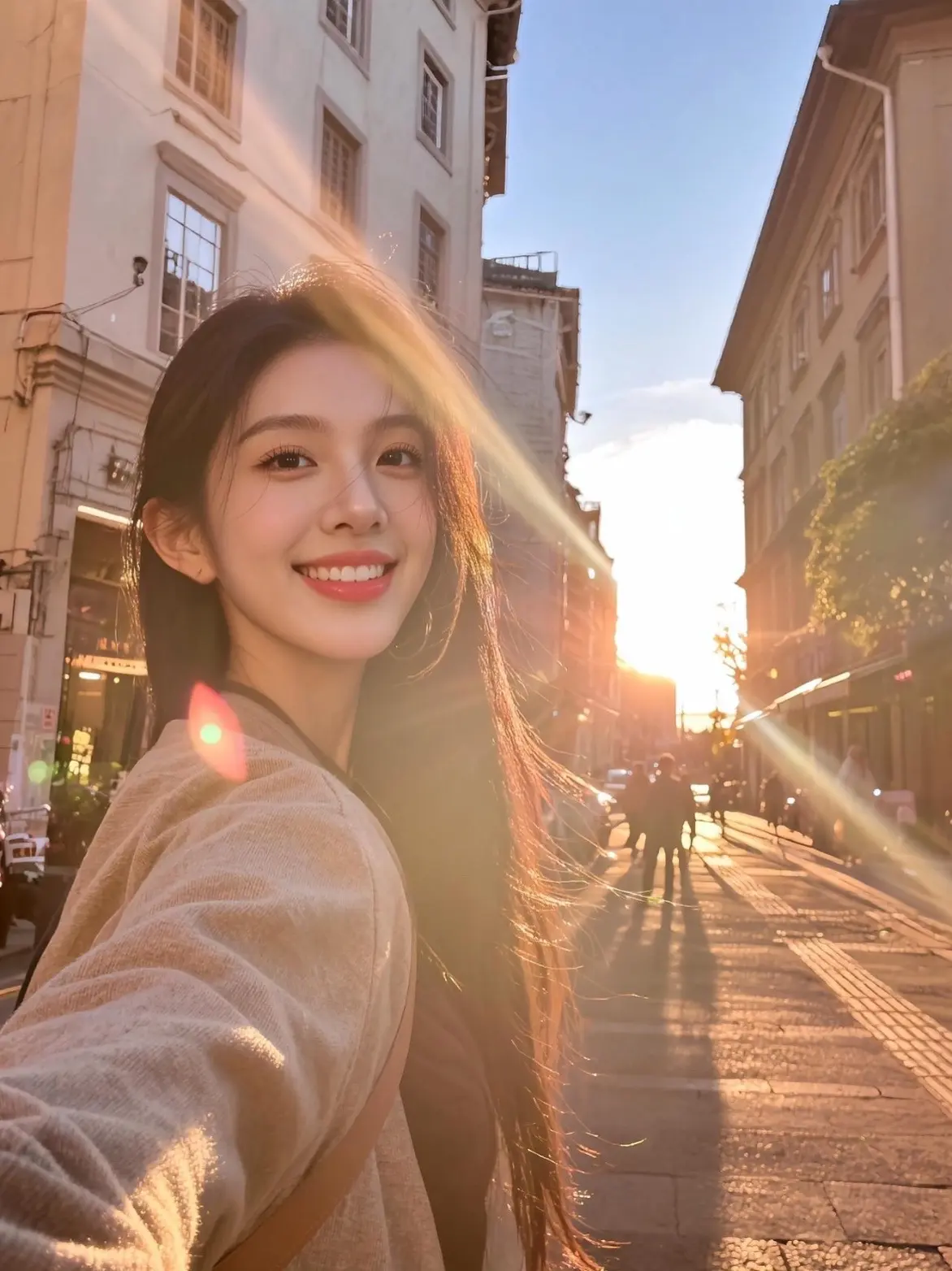 AI逆光生活照 随变ai随便玩 玩法合伙人计划 ai创作 随变一拍都很夯