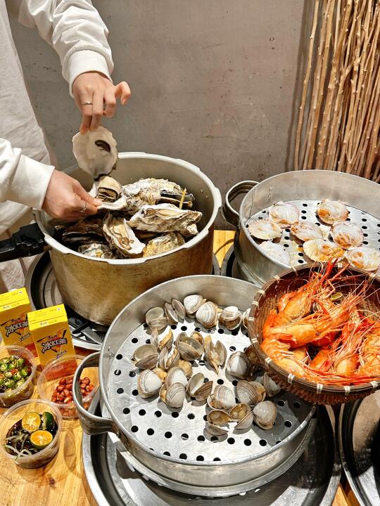 南宁本地人推荐！！鲜掉眉毛的蒸汽海鲜🦪🦐