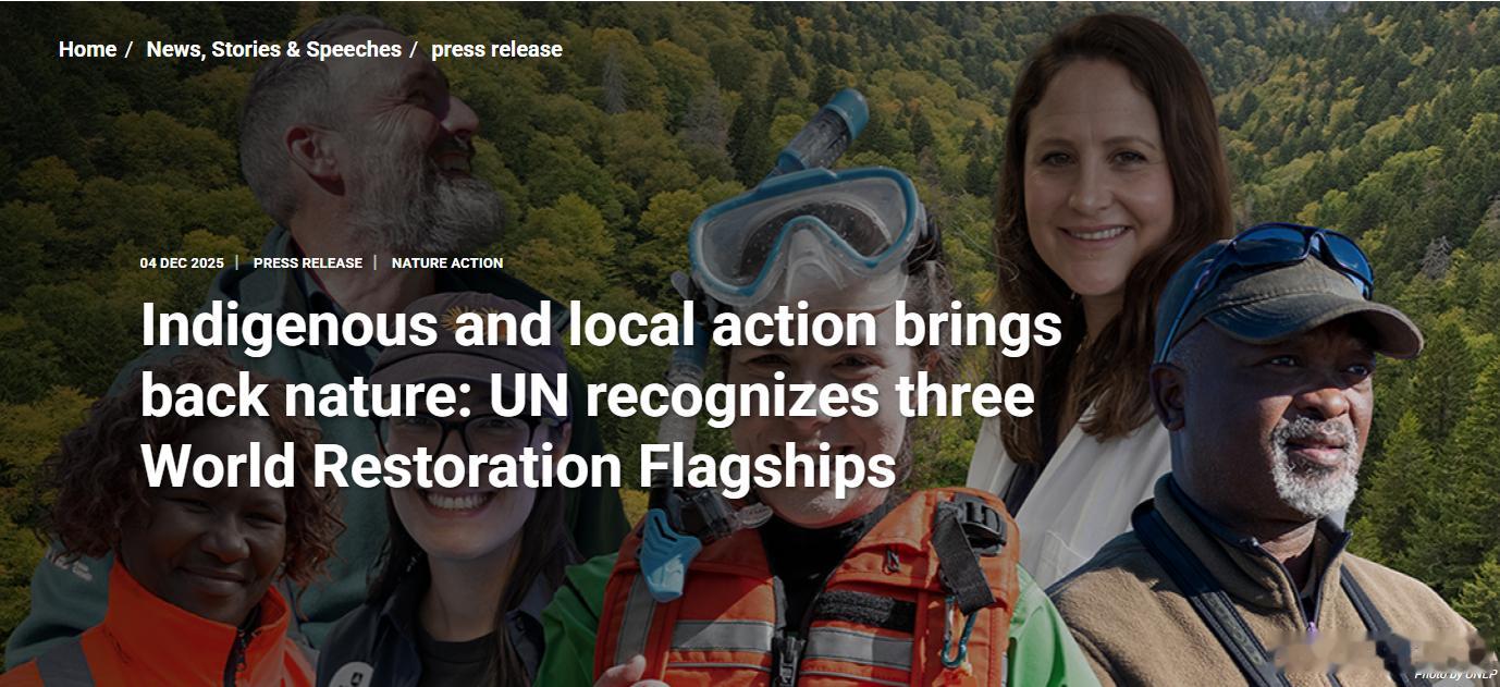 2025年联合国世界生态恢复旗舰项目正式揭晓，最后三个席位花落谁家？在第七届联合