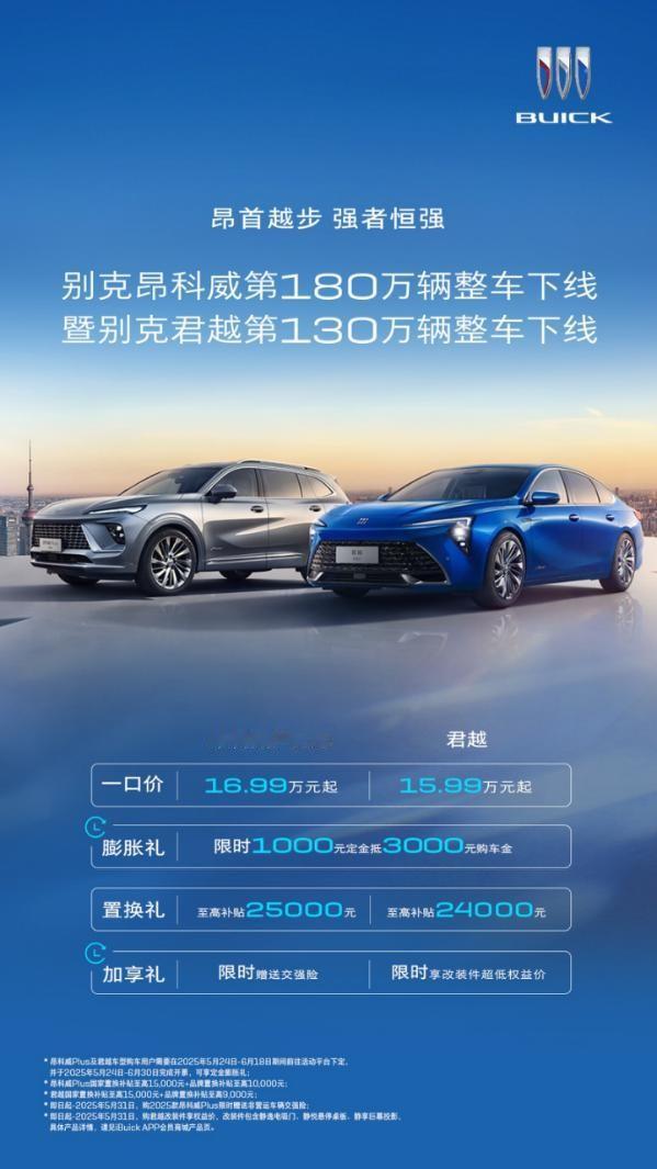 双车系齐破百万，别克以“家族力量”重塑行业格局
市场是最好的试金石，别克昂科威与