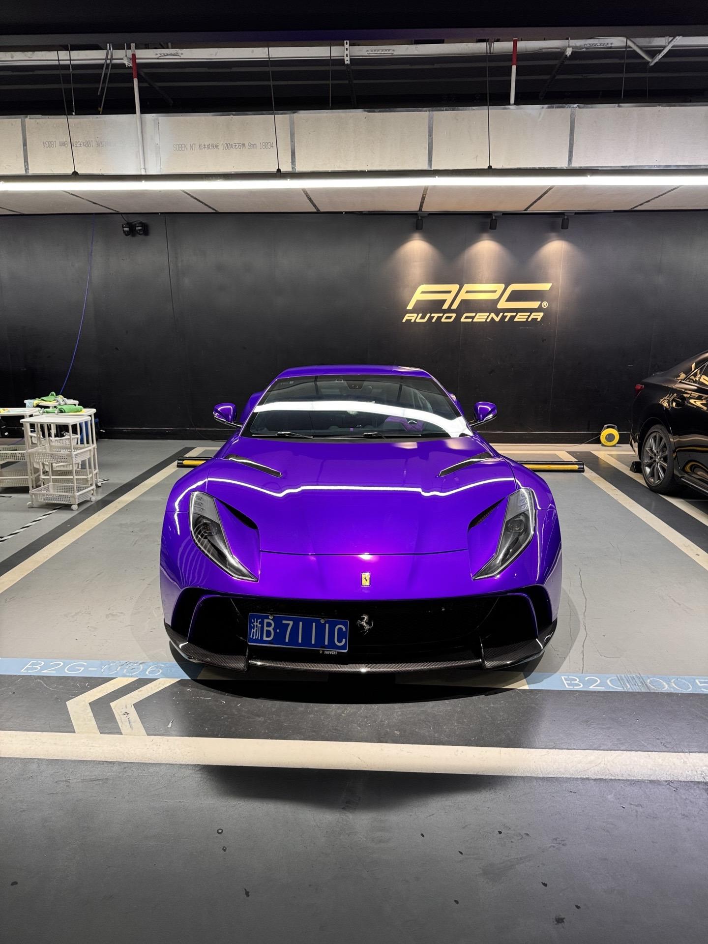 内地仅一台的紫色812 Novitec N-largo