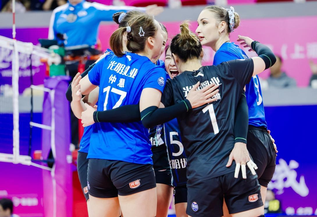 北京时间1月11消息，2025-2026赛季中国女排超级联赛常规赛A级第八轮结束