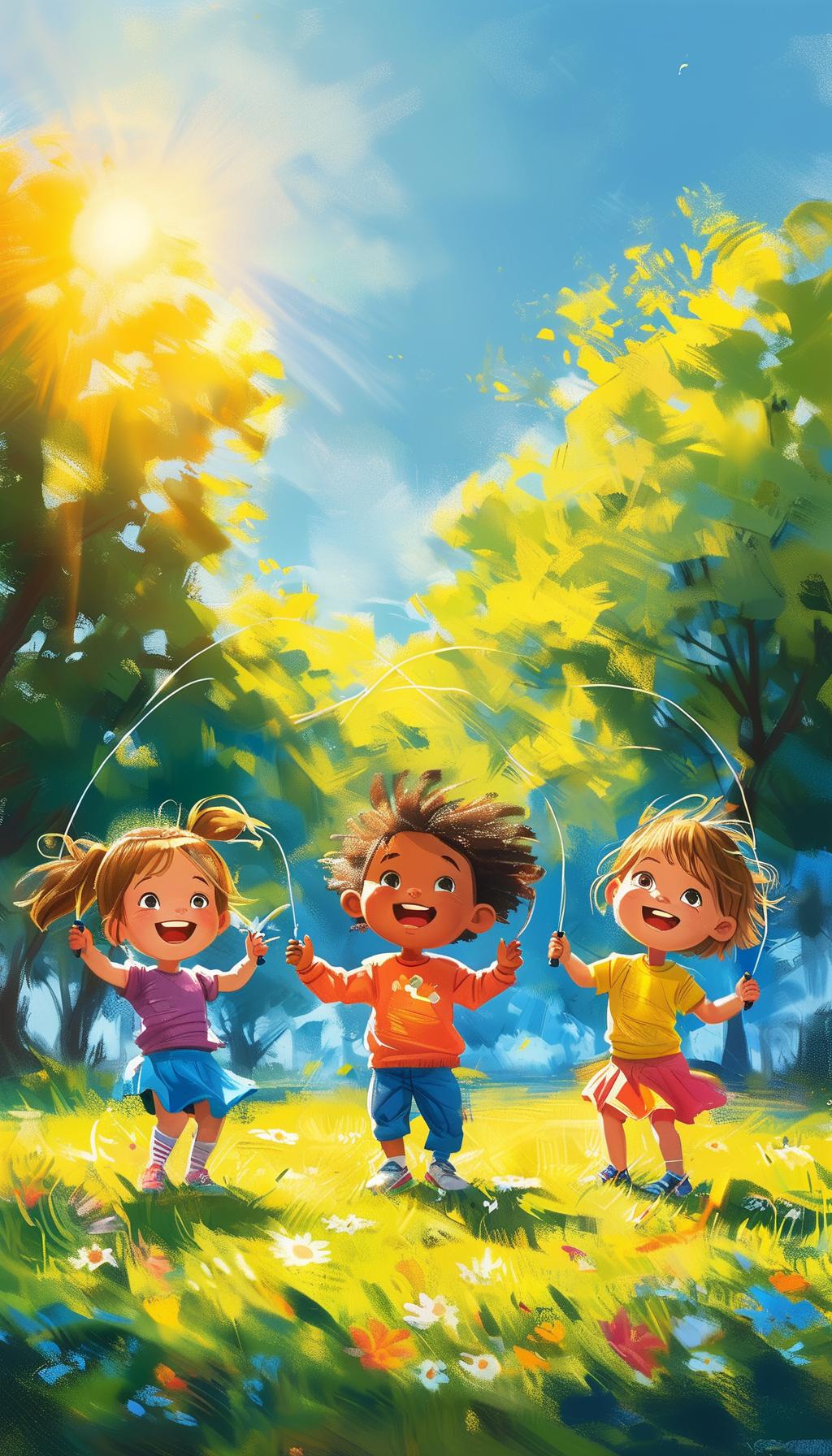 童年炸裂的快乐源泉！跳绳时光，笑声满天飞

嘿，小伙伴们！还记得那段无忧无虑、满