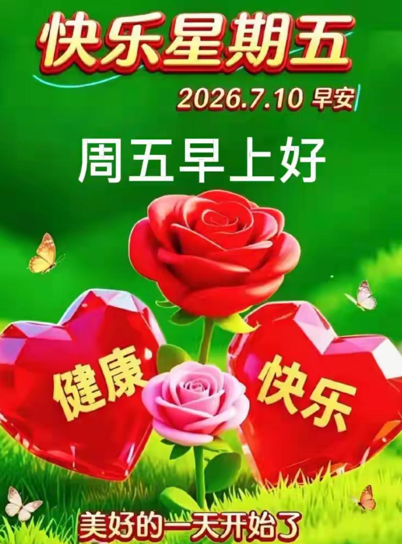 🌺2026 年 7 月 10 日，心无杂念，日日皆享清欢🌺

🌈☀️晨曦倾